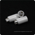 glazed UV lamp cap alumina lamp components with factory price